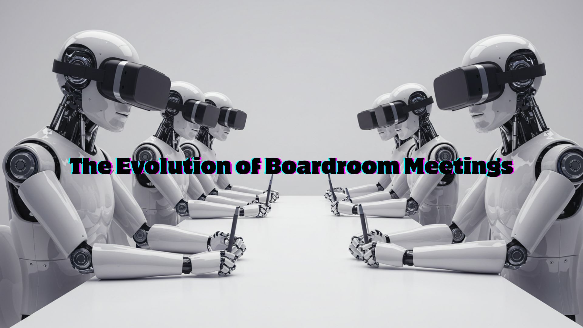 The Evolution Of Boardroom Meetings